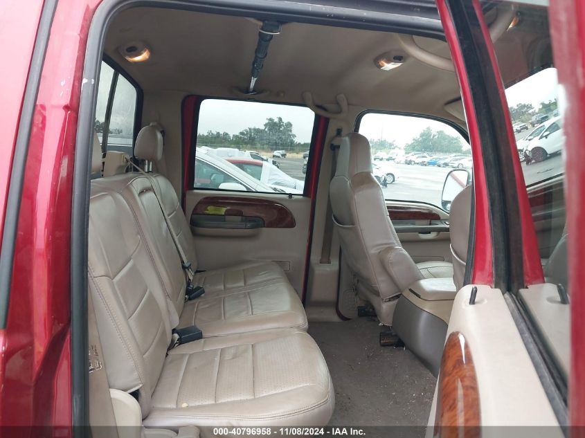 2002 Ford F-350 VIN: 1FTSW31F12EA05175 Lot: 40796958