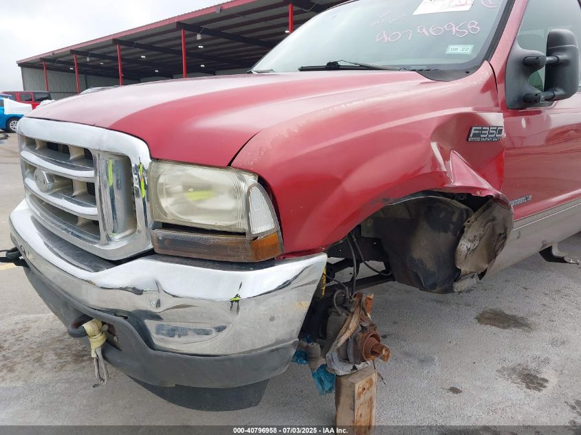 2002 Ford F-350 VIN: 1FTSW31F12EA05175 Lot: 40796958