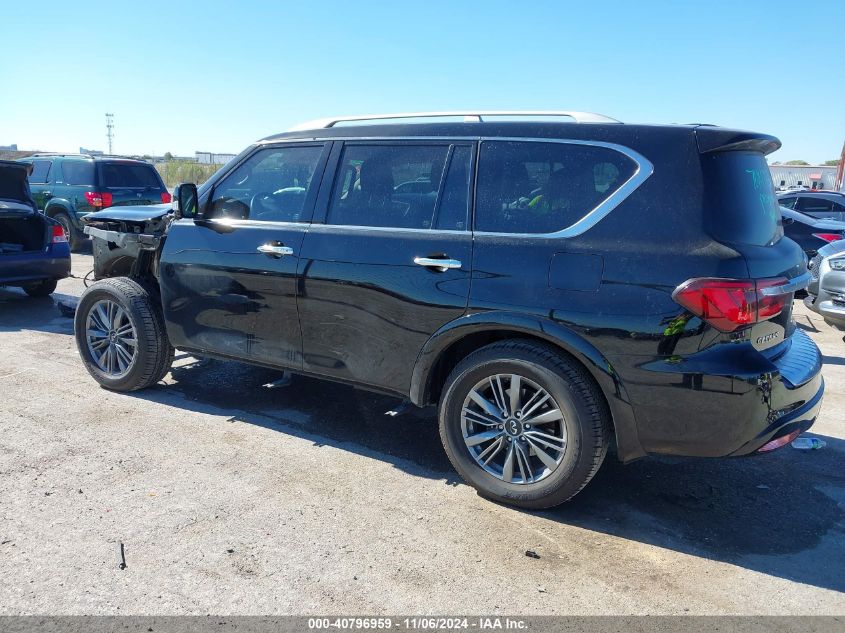 2022 Infiniti Qx80 Luxe VIN: JN8AZ2AF9N9740842 Lot: 40796959