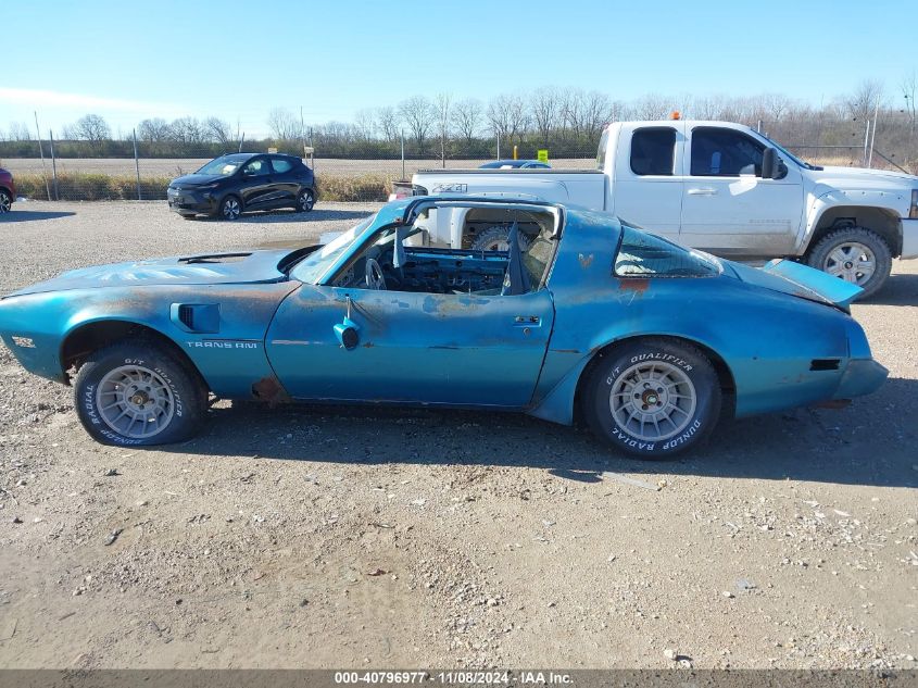 1978 Pontiac Trans-Am VIN: 2W87K9L128074 Lot: 40796977