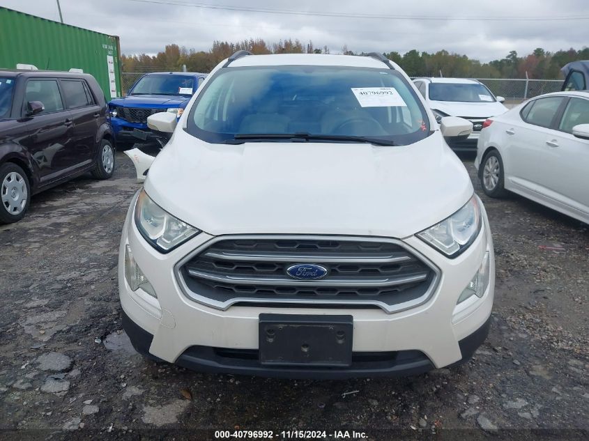 2018 Ford Ecosport Se VIN: MAJ6P1UL9JC193576 Lot: 40796992