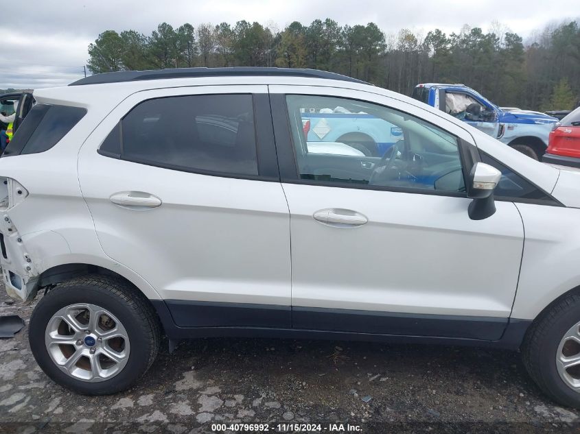 2018 Ford Ecosport Se VIN: MAJ6P1UL9JC193576 Lot: 40796992