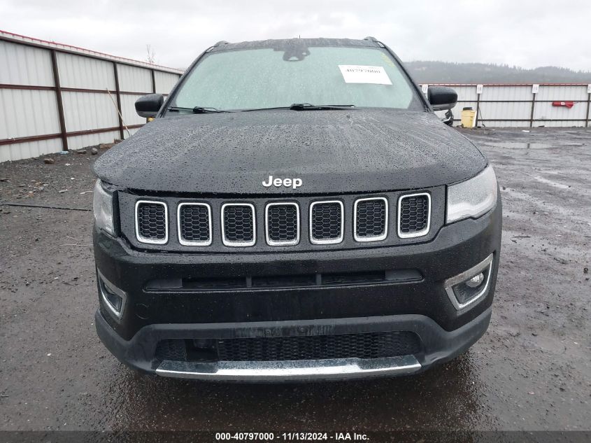 2018 Jeep Compass Limited 4X4 VIN: 3C4NJDCBXJT340770 Lot: 40797000