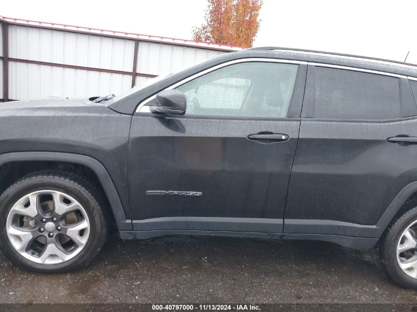 2018 Jeep Compass Limited 4X4 VIN: 3C4NJDCBXJT340770 Lot: 40797000