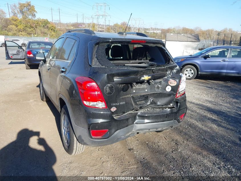 2019 Chevrolet Trax Lt VIN: 3GNCJPSB8KL219884 Lot: 40797002