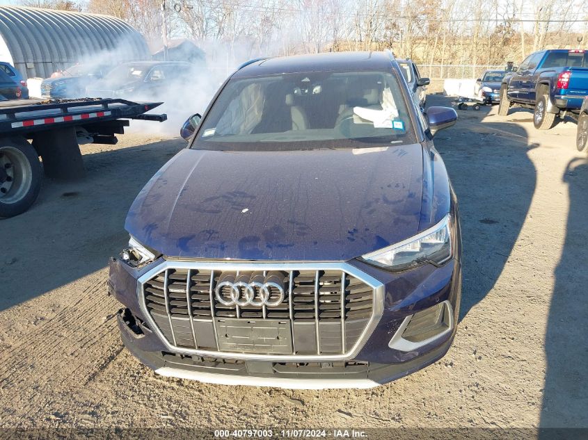 2022 Audi Q3 Premium 40 Tfsi Quattro Tiptronic VIN: WA1AUCF35N1133005 Lot: 40797003