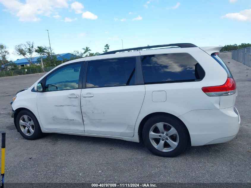 2011 Toyota Sienna Le V6 VIN: 5TDKK3DC9BS127399 Lot: 40797009