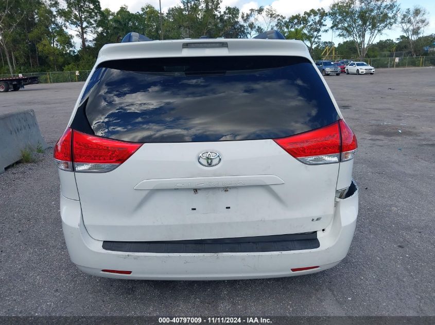 2011 Toyota Sienna Le V6 VIN: 5TDKK3DC9BS127399 Lot: 40797009