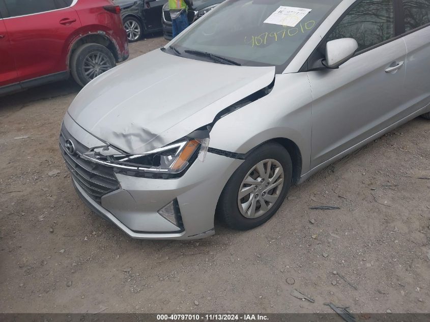 2019 Hyundai Elantra Se VIN: 5NPD74LF4KH482661 Lot: 40797010