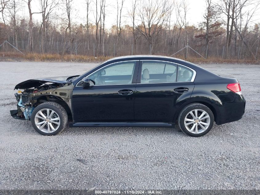 2013 SUBARU LEGACY VIN: 4S3BMBC64D3047982