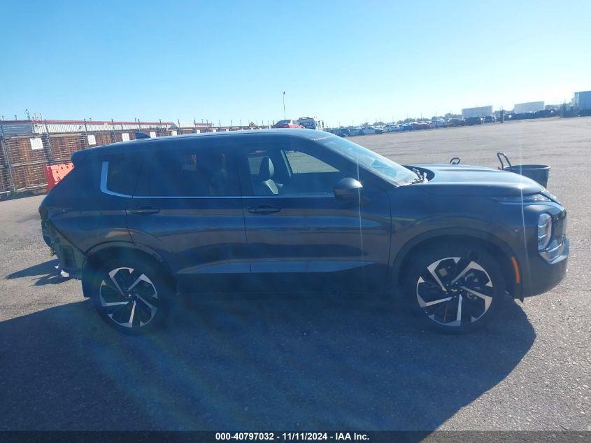 2024 Mitsubishi Outlander Se 2.5 /Se Black Edition /Se Black Edition W/Pano Roof /Se Ralliart VIN: JA4J4VA85RZ069571 Lot: 40797032