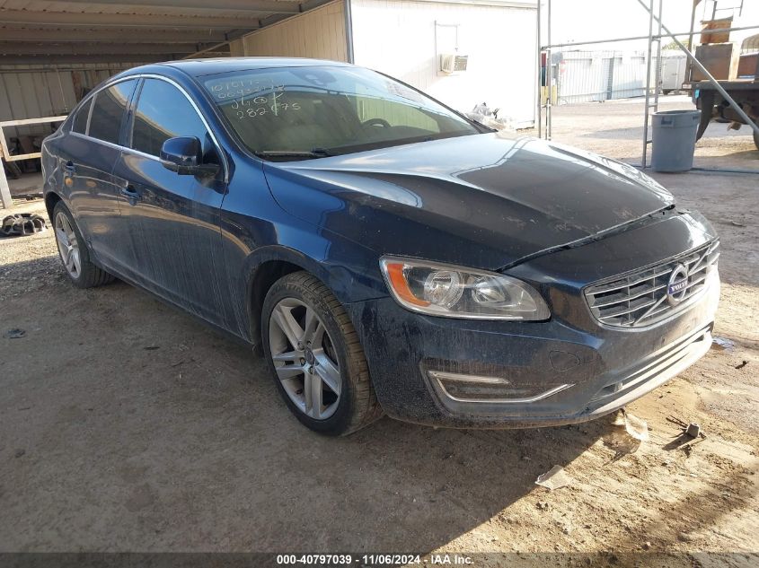 2014 Volvo S60 T5 Platinum VIN: YV1612FS2E2282675 Lot: 40797039