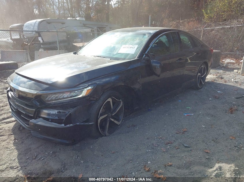 VIN 1HGCV2F32NA007451 2022 HONDA ACCORD SPORT 2.0T