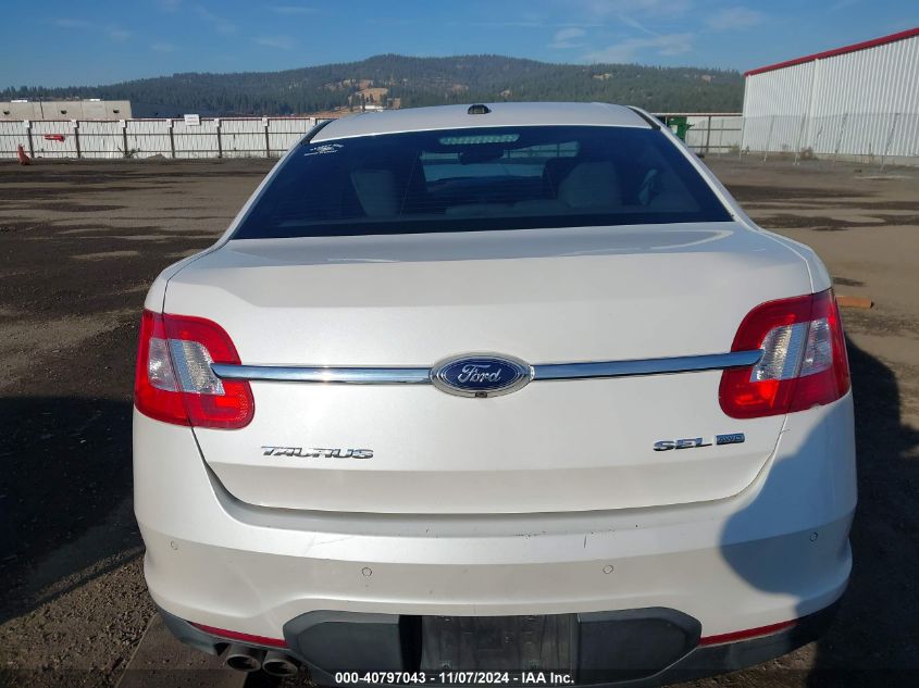 2010 Ford Taurus Sel VIN: 1FAHP2HWXAG161246 Lot: 40797043