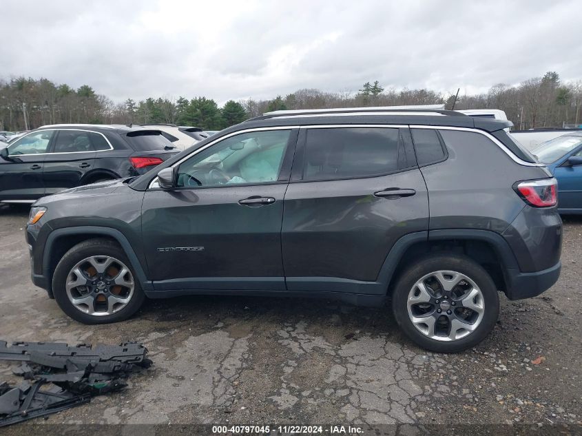 2018 Jeep Compass Limited 4X4 VIN: 3C4NJDCB0JT434625 Lot: 40797045