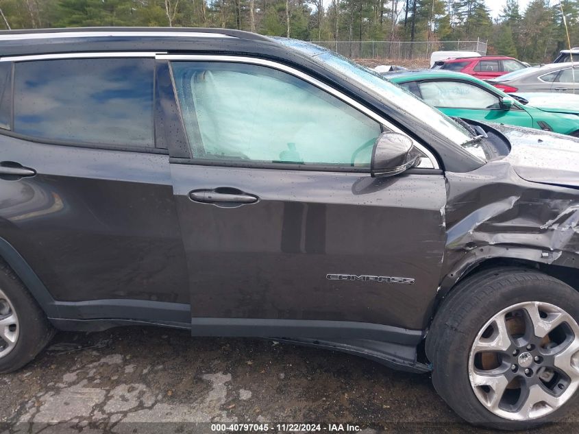 2018 Jeep Compass Limited 4X4 VIN: 3C4NJDCB0JT434625 Lot: 40797045