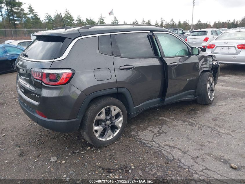 2018 Jeep Compass Limited 4X4 VIN: 3C4NJDCB0JT434625 Lot: 40797045