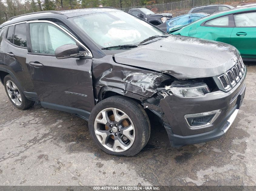 2018 Jeep Compass Limited 4X4 VIN: 3C4NJDCB0JT434625 Lot: 40797045