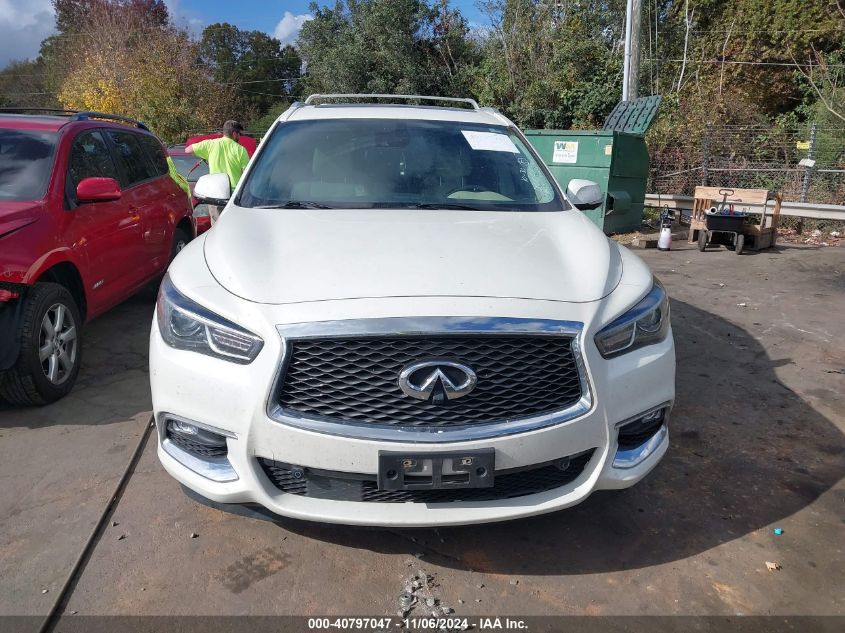 2017 Infiniti Qx60 VIN: 5N1DL0MM6HC509909 Lot: 40797047