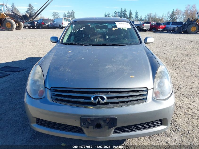 2005 Infiniti G35 VIN: JNKCV51E55N208606 Lot: 40797052