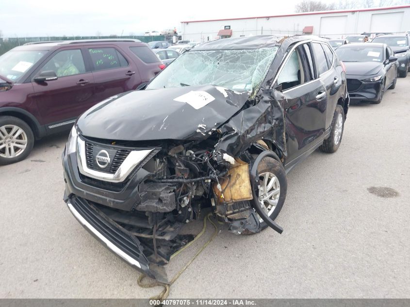 2017 Nissan Rogue Sv VIN: KNMAT2MV2HP612023 Lot: 40797075