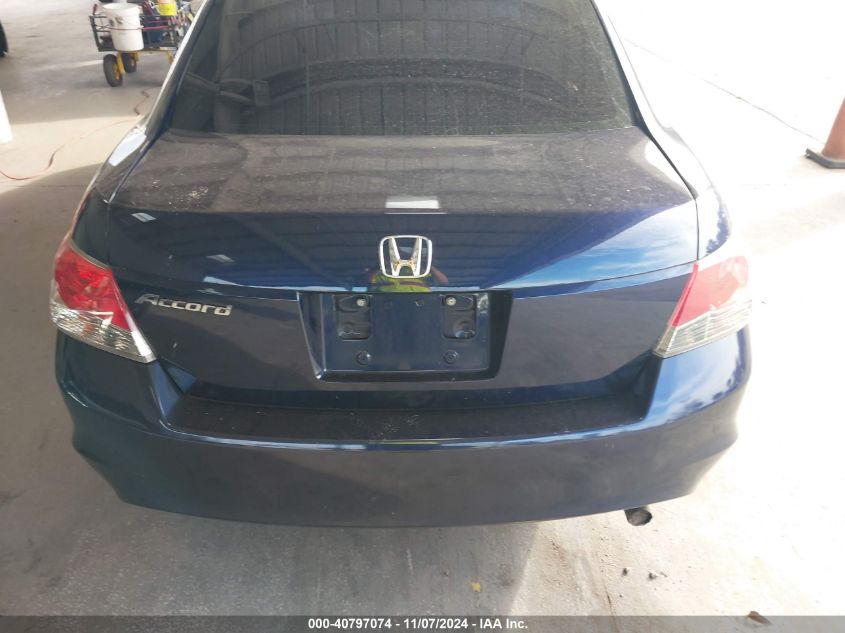 2010 Honda Accord 2.4 Lx VIN: 1HGCP2F31AA136706 Lot: 40797074