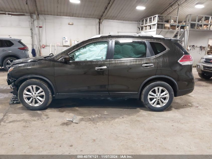 2015 Nissan Rogue Sv VIN: KNMAT2MV6FP538781 Lot: 40797121