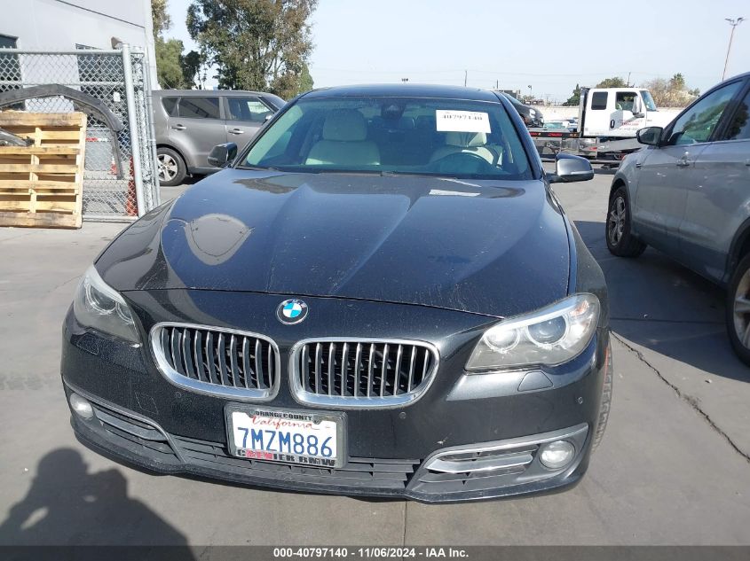 2015 BMW 535I VIN: WBA5B1C50FG126773 Lot: 40797140