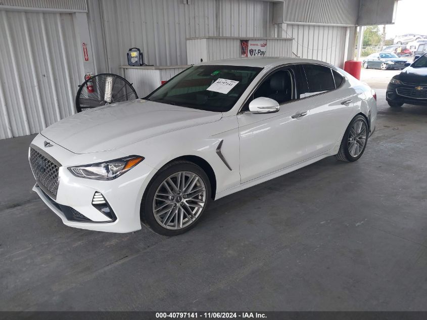 2020 Genesis G70 2.0T Rwd VIN: KMTG64LA2LU062524 Lot: 40797141