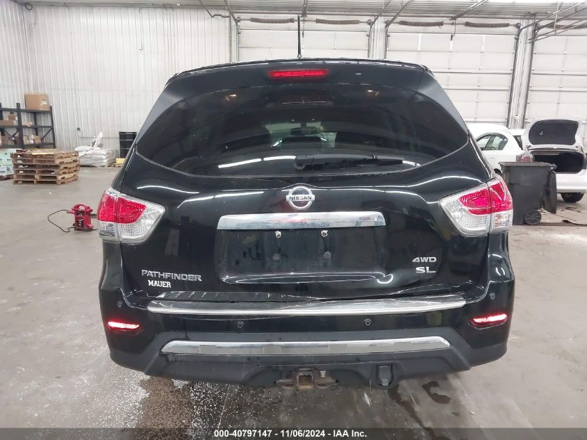 2014 Nissan Pathfinder Sl VIN: 5N1AR2MM4EC605742 Lot: 40797147