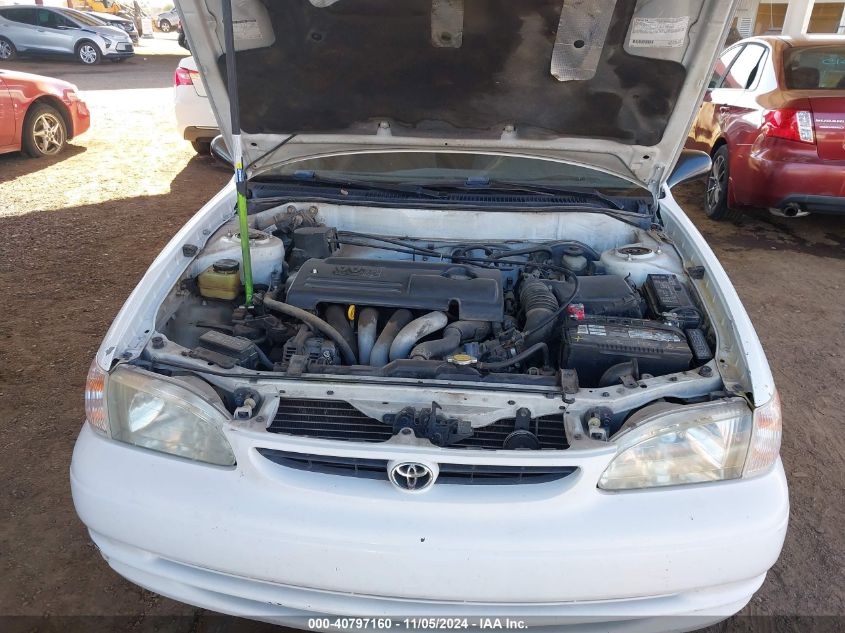 2000 Toyota Corolla Ce VIN: 1NXBR12E3YZ309328 Lot: 40797160