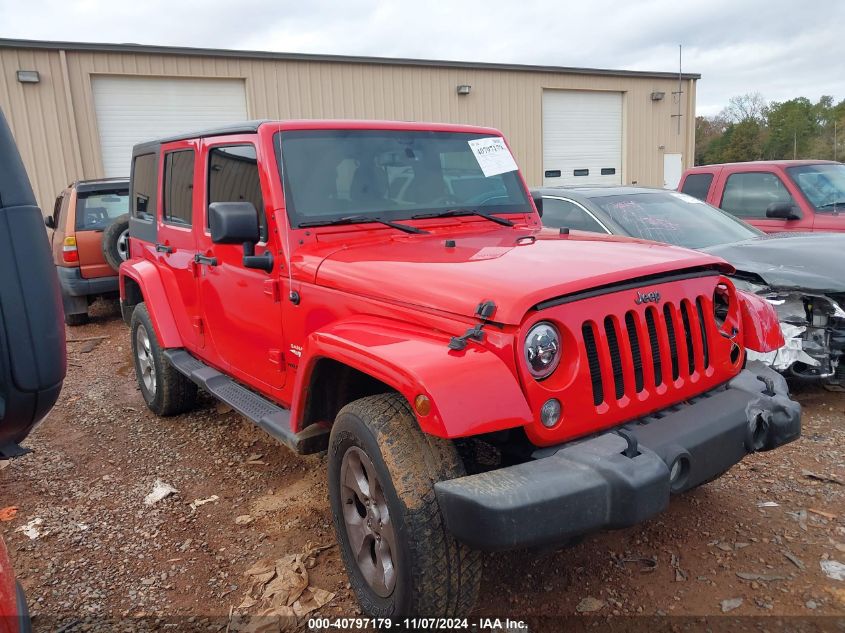 2015 Jeep Wrangler Unlimited Sahara VIN: 1C4BJWEG2FL692798 Lot: 40797179