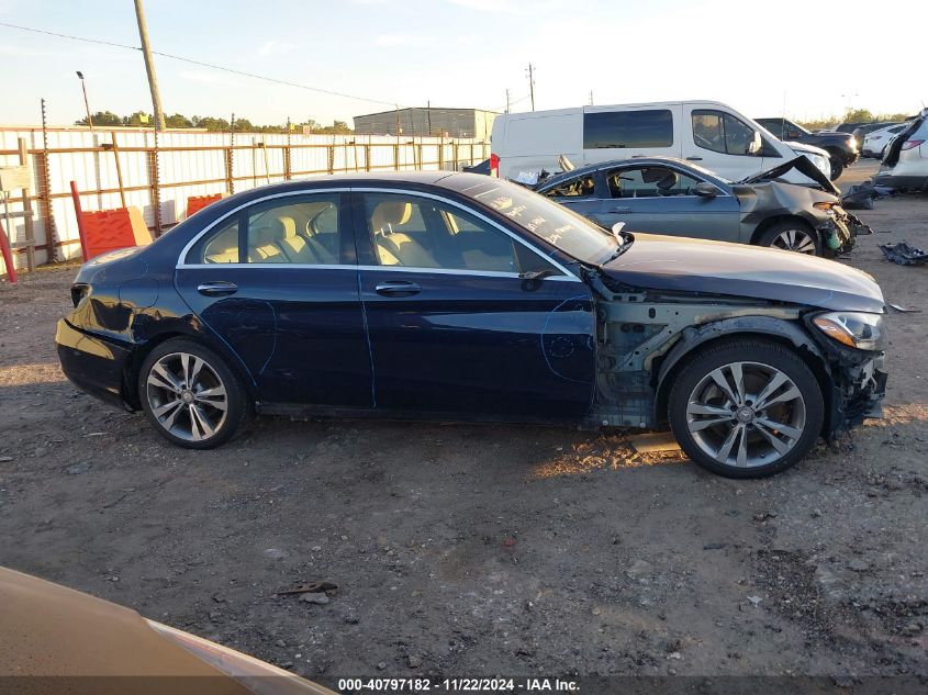 2016 Mercedes-Benz C 300 Luxury/Sport VIN: WDDWF4JB6GR168155 Lot: 40797182