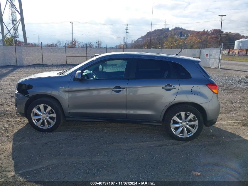 2015 Mitsubishi Outlander Sport Es VIN: 4A4AR3AU3FE031566 Lot: 40797187