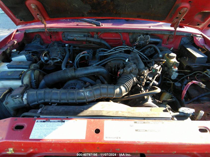 2000 Ford Ranger Xl/Xlt VIN: 1FTYR14V1YPB92858 Lot: 40797195