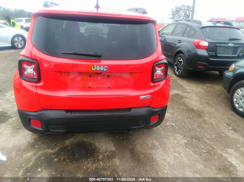 2015 Jeep Renegade Latitude VIN: ZACCJABT0FPB54760 Lot: 40797202