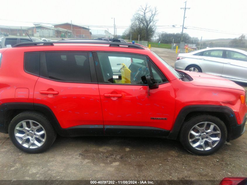 2015 Jeep Renegade Latitude VIN: ZACCJABT0FPB54760 Lot: 40797202