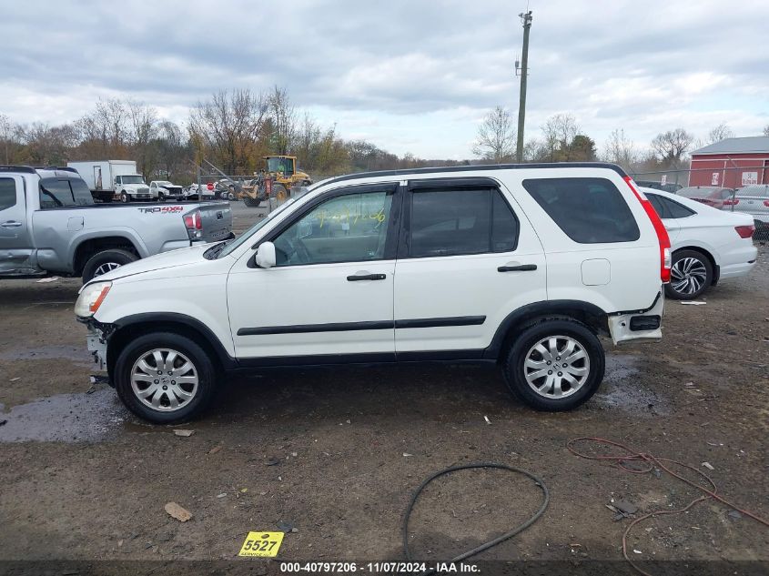 2006 Honda Cr-V Ex VIN: SHSRD78876U424356 Lot: 40797206