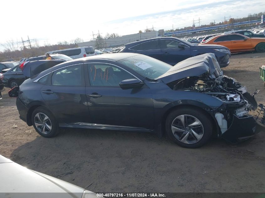 2019 Honda Civic Lx VIN: 2HGFC2F65KH504231 Lot: 40797216