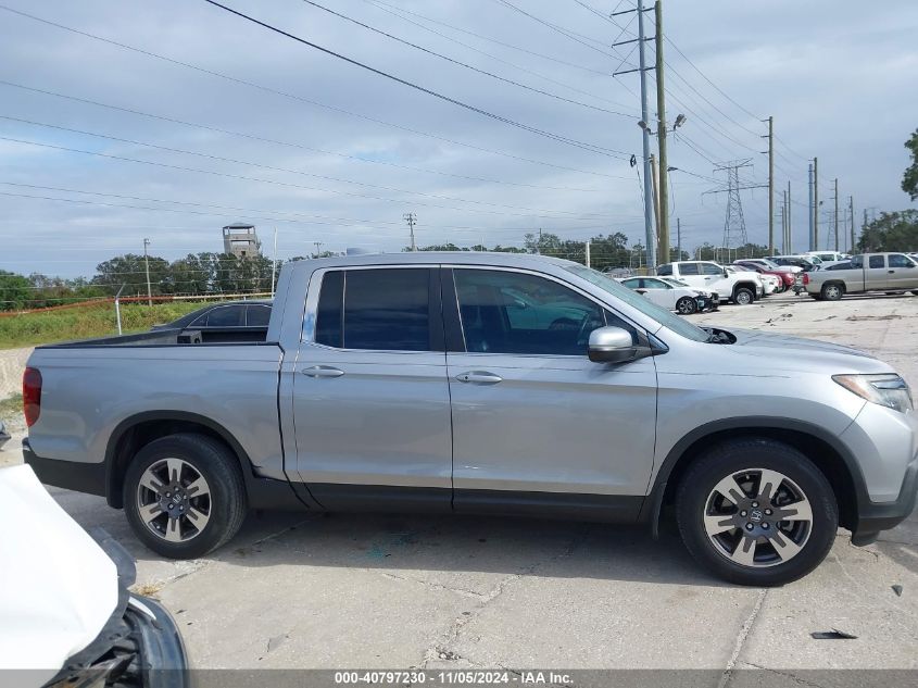 2017 Honda Ridgeline Rtl VIN: 5FPYK2F51HB004185 Lot: 40797230