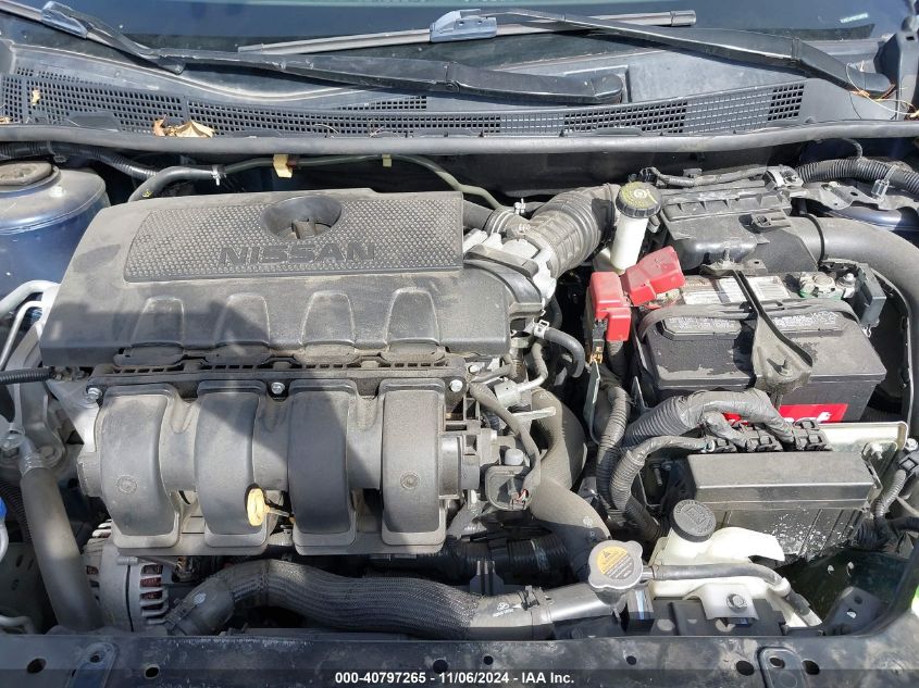 Image 10 of 2019 Nissan Sentra  salvage vehicle - Lot #40797265 at IAAI