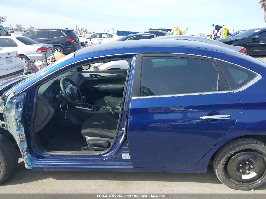 2019 Nissan Sentra S VIN: 3N1AB7AP0KY346516 Lot: 40797265