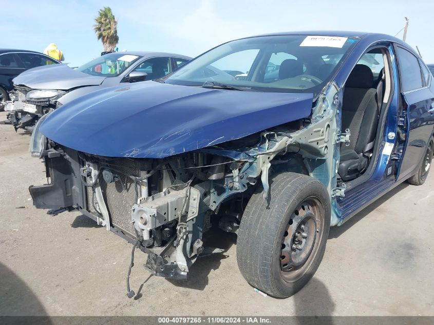 Image 6 of 2019 Nissan Sentra  salvage vehicle - Lot #40797265 at IAAI