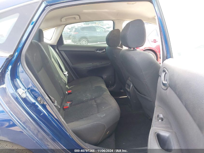 Image 8 of 2019 Nissan Sentra  salvage vehicle - Lot #40797265 at IAAI