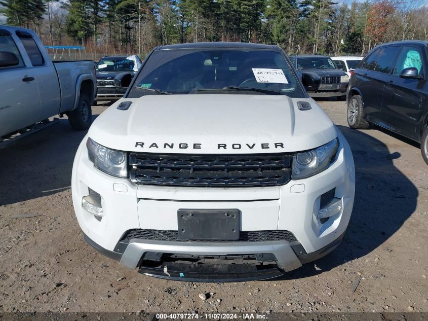 2012 Land Rover Range Rover Evoque Pure Plus VIN: SALVT1BG8CH622065 Lot: 40797274