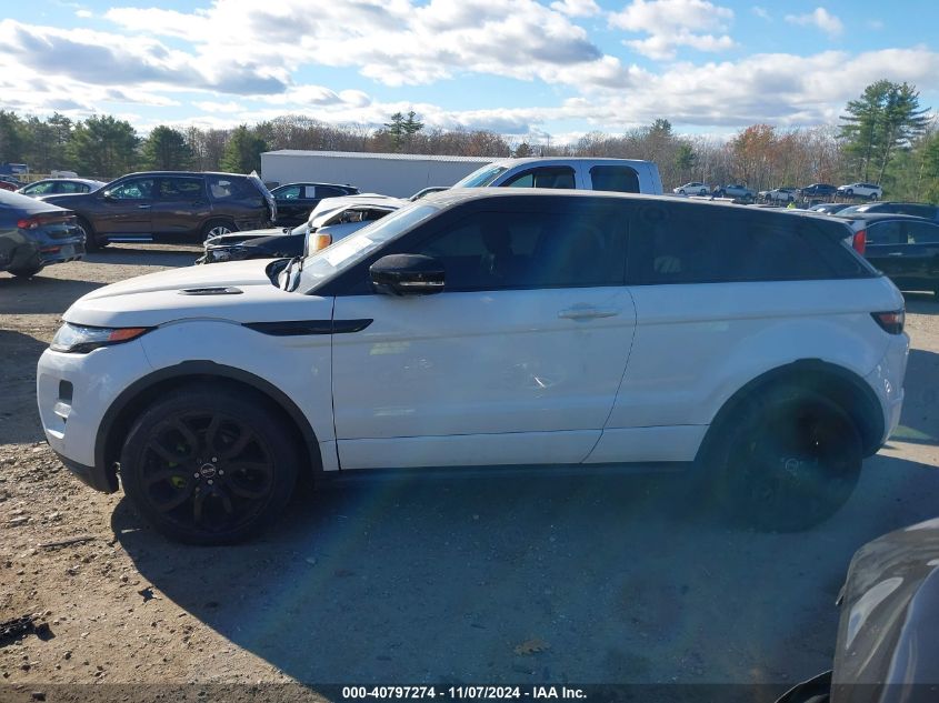 2012 Land Rover Range Rover Evoque Pure Plus VIN: SALVT1BG8CH622065 Lot: 40797274