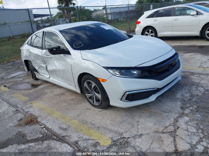 2021 Honda Civic Lx VIN: 2HGFC2F60MH542419 Lot: 40797294