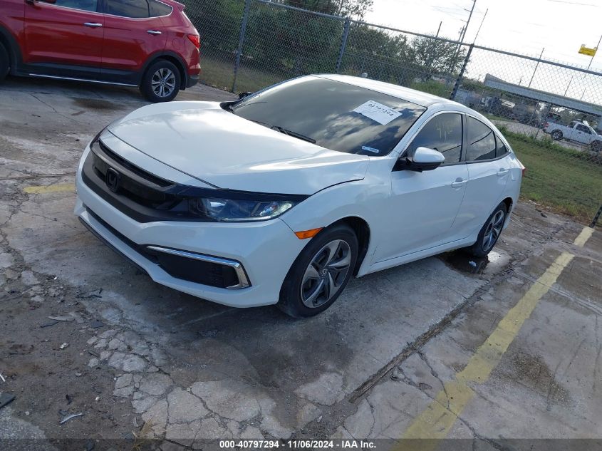 2021 Honda Civic Lx VIN: 2HGFC2F60MH542419 Lot: 40797294