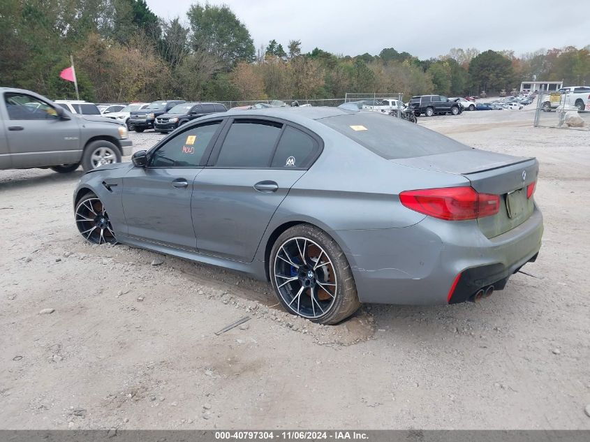 2019 BMW M5 Competition VIN: WBSJF0C51KB447320 Lot: 40797304