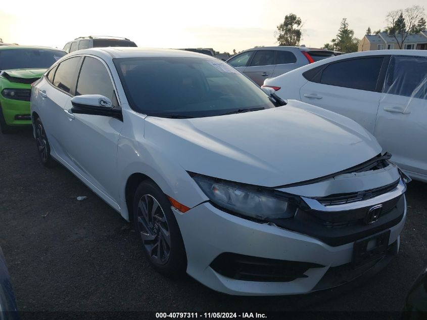 2018 Honda Civic Ex VIN: 2HGFC2F71JH532146 Lot: 40797311